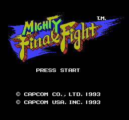 Mighty Final Fight - NES