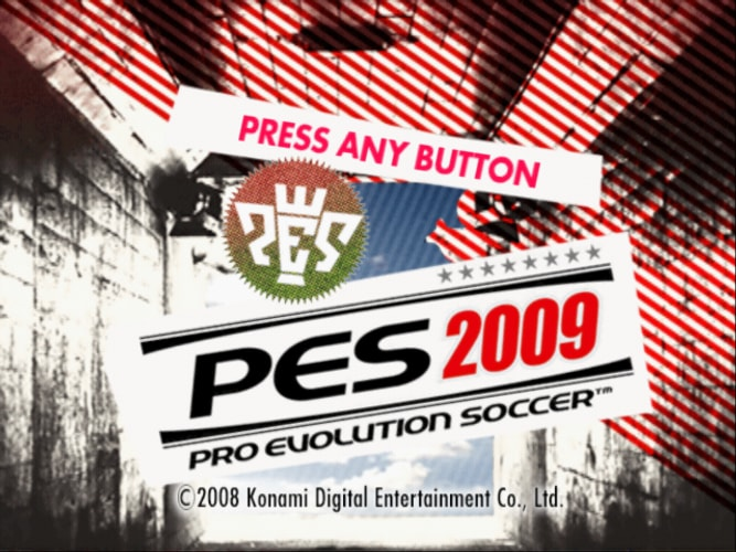 Pro Evolution Soccer 2009 - Playstation 2