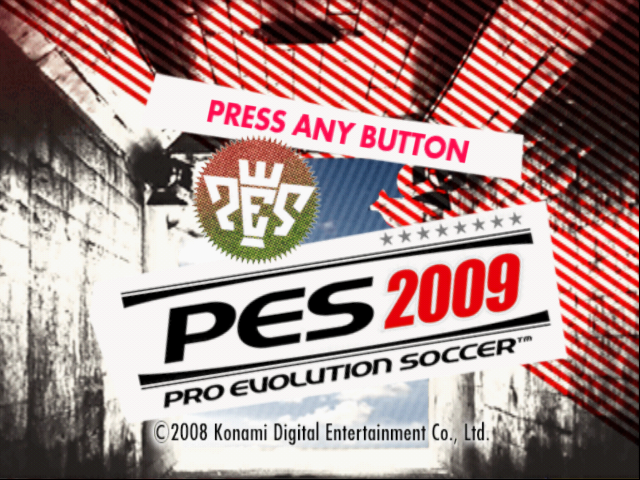 Pro Evolution Soccer 2009 - Playstation 2