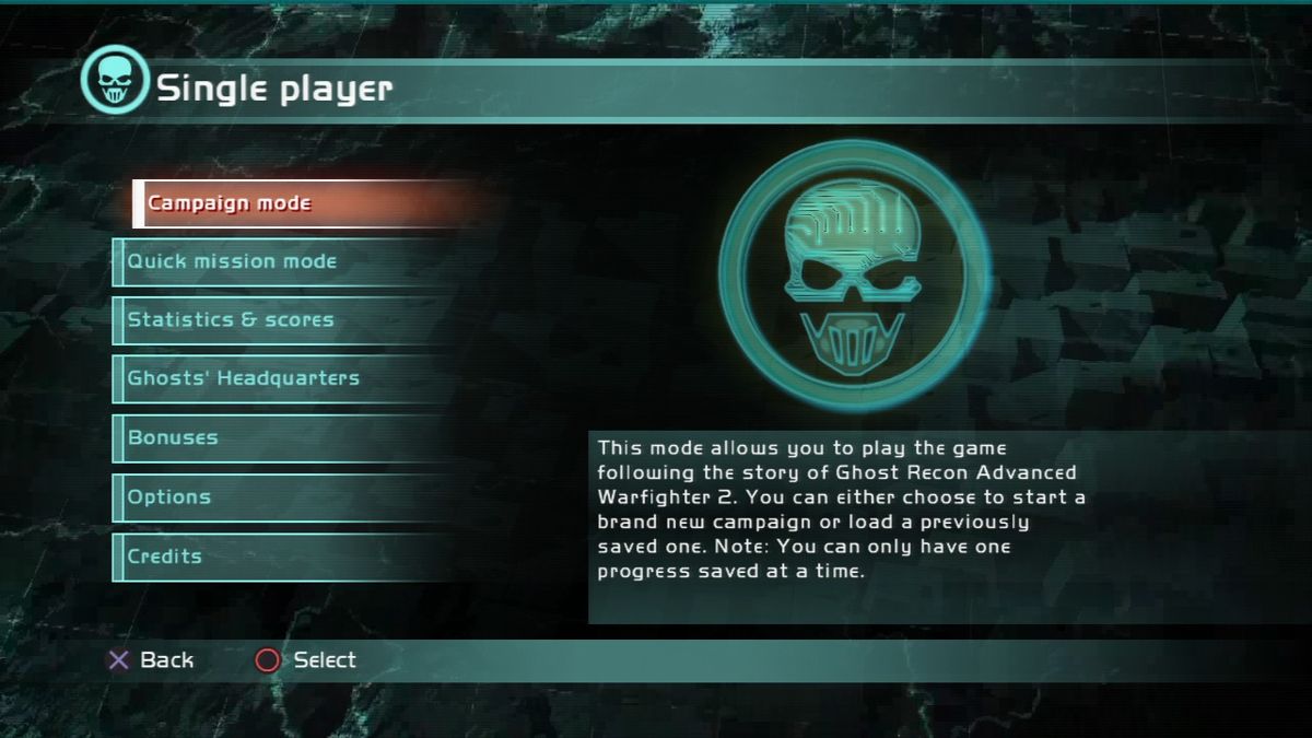 Ghost Recon Advanced Warfighter 2 - Playstation 3