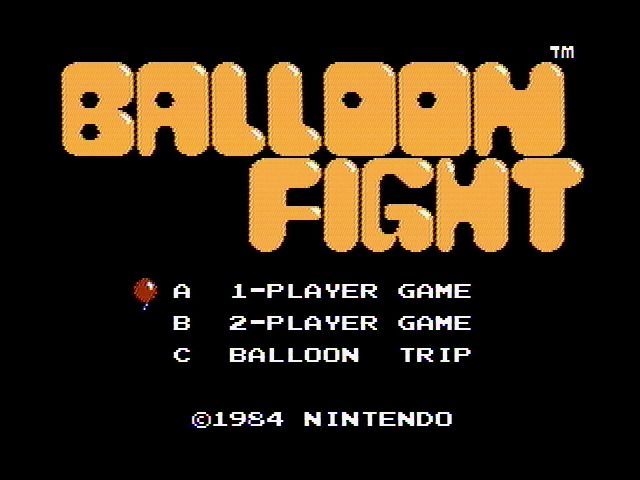 Balloon Fight [5 Screw] - NES
