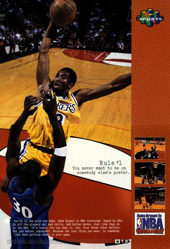 Kobe Bryant in NBA Courtside - Nintendo 64