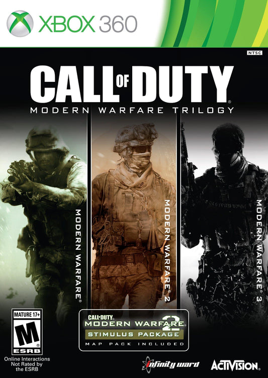 Call of Duty Modern Warfare Trilogy - Xbox 360 - Retro Island Gaming
