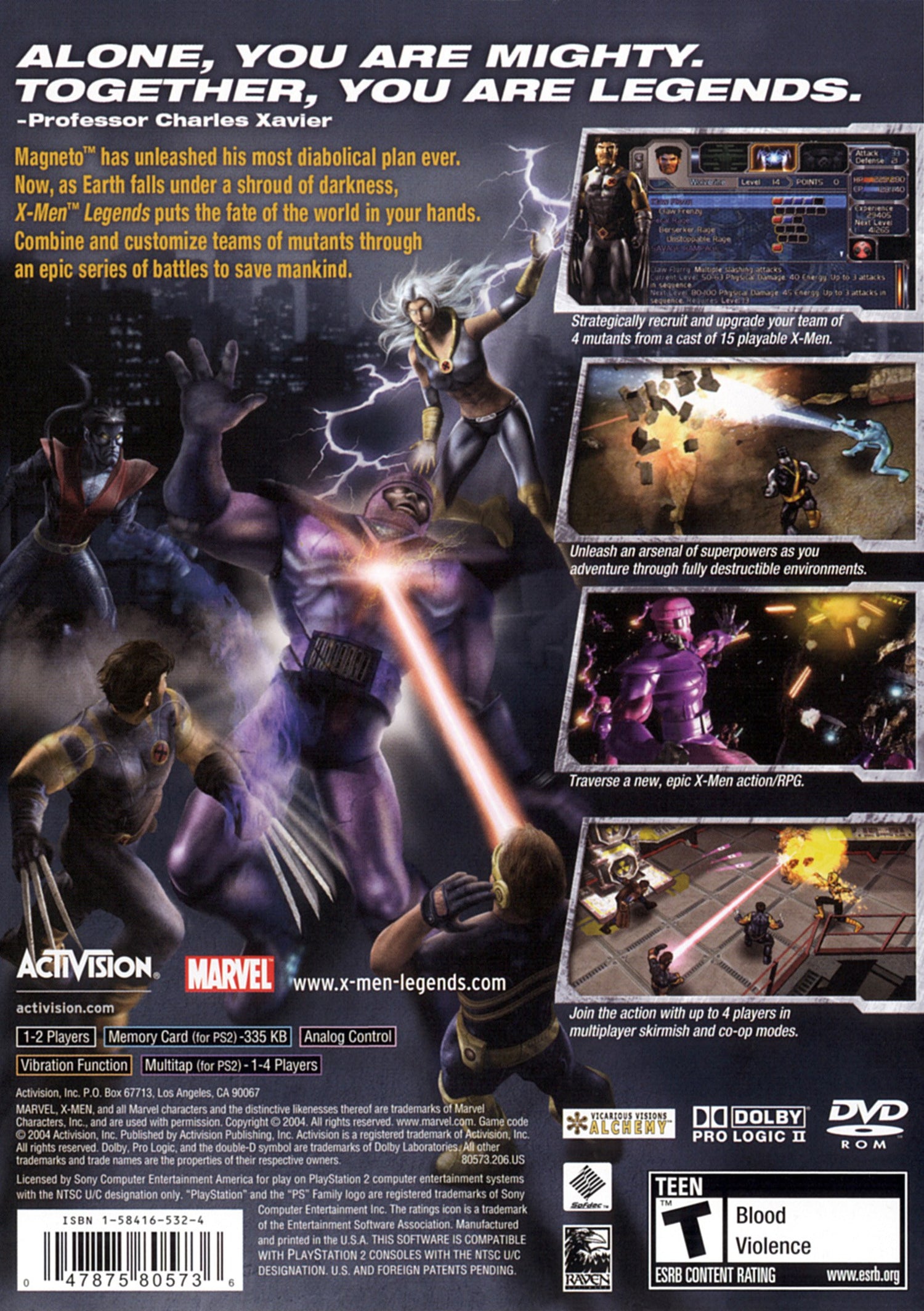 X-men Legends [Greatest Hits] - Playstation 2