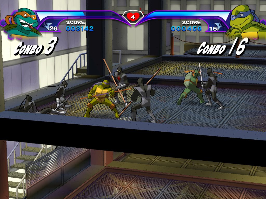 Teenage Mutant Ninja Turtles - Playstation 2