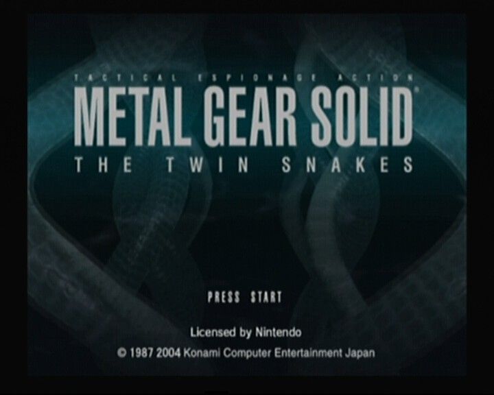 Metal Gear Solid Twin Snakes - Gamecube