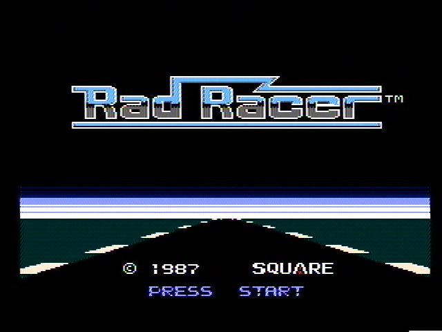 Rad Racer - NES