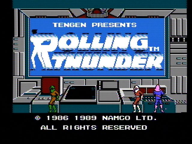 Rolling Thunder - NES