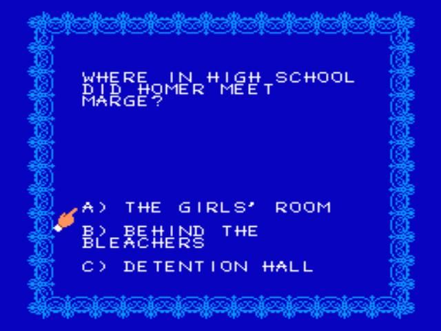 Los Simpson Bart contra el mundo - NES