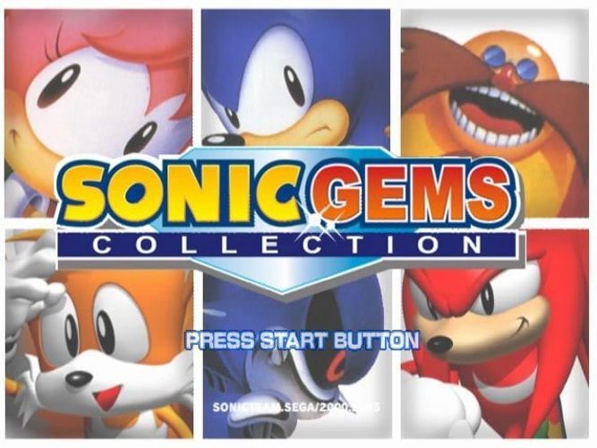 Sonic Gems Collection - Gamecube