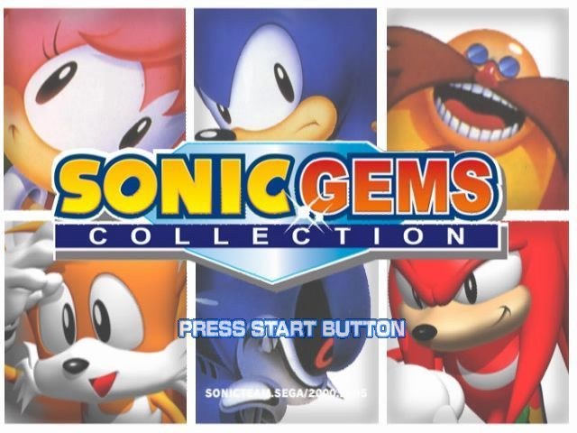 Sonic Gems Collection - Gamecube