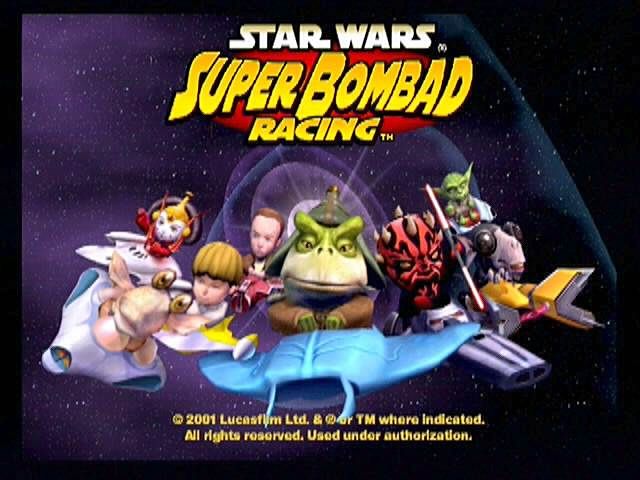 Star Wars Super Bombad Racing - Playstation 2