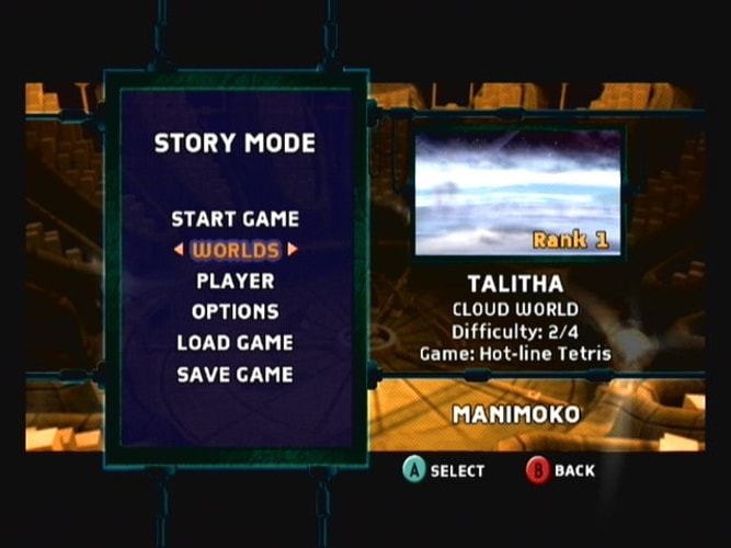 Mundos de Tetris - Gamecube