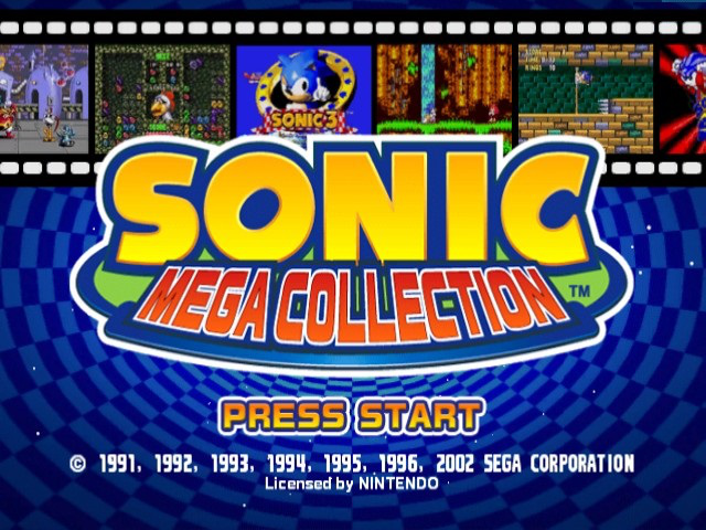 Sonic Mega Collection - Gamecube