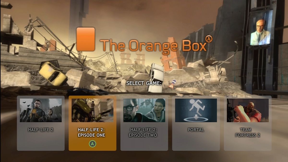 Orange Box - Xbox 360