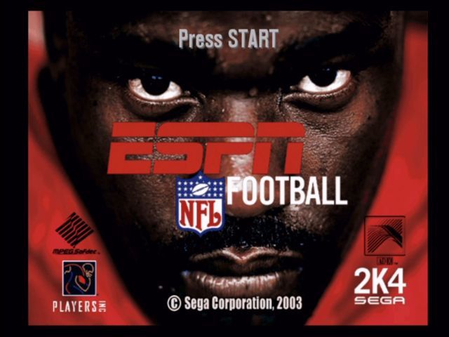 ESPN NFL Football 2K4 - Playstation 2
