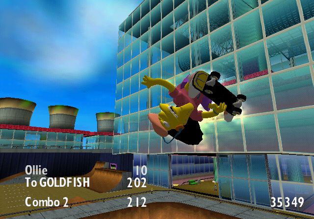 The Simpsons Skateboarding - Playstation 2