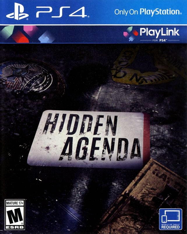 Hidden Agenda - Playstation 4