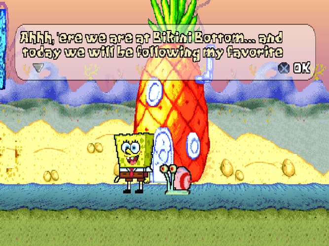 SpongeBob SquarePants Super Sponge [Greatest Hits] - Playstation