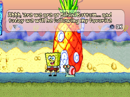 SpongeBob SquarePants Super Sponge [Greatest Hits] - Playstation
