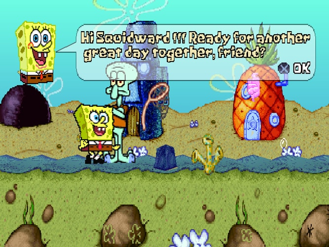 SpongeBob SquarePants Super Sponge [Greatest Hits] - Playstation