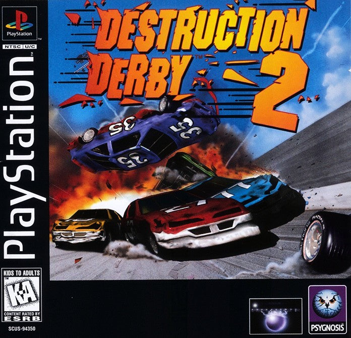 Destruction Derby 2 - Playstation