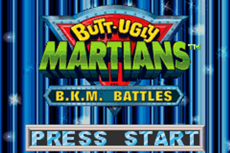 Butt Ugly Martians BKM Battles - GameBoy Advance