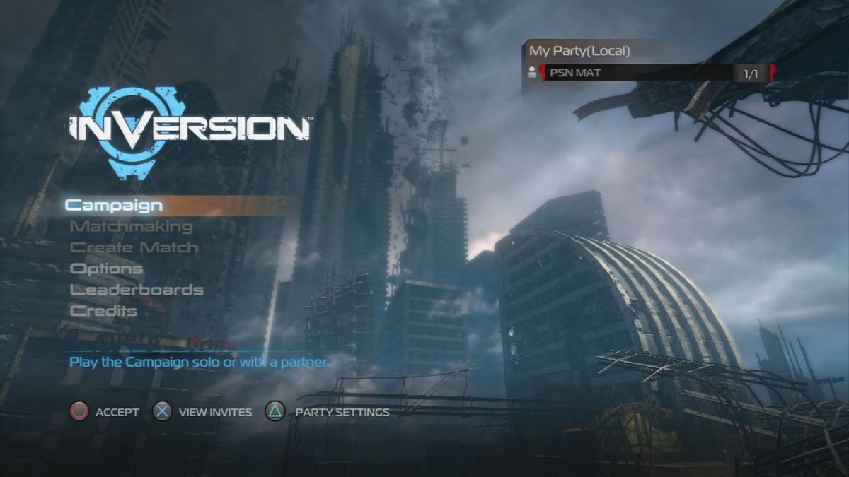 Inversion - Playstation 3