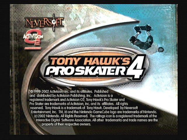 Tony Hawk 4 - Gamecube
