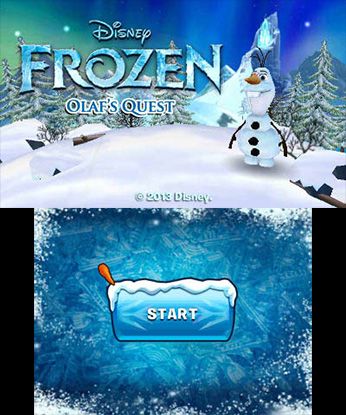 Frozen: Olaf's Quest - Nintendo 3DS