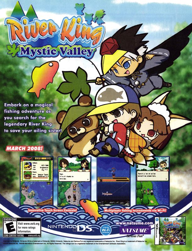 River King Mystic Valley - Nintendo DS