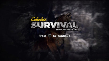 Cabela's Survival: Shadows Of Katmai - Playstation 3 - Retro Island Gaming