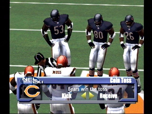 NFL 2K1 - Sega Dreamcast