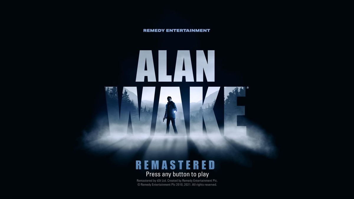 Alan Wake: Remastered - Playstation 5