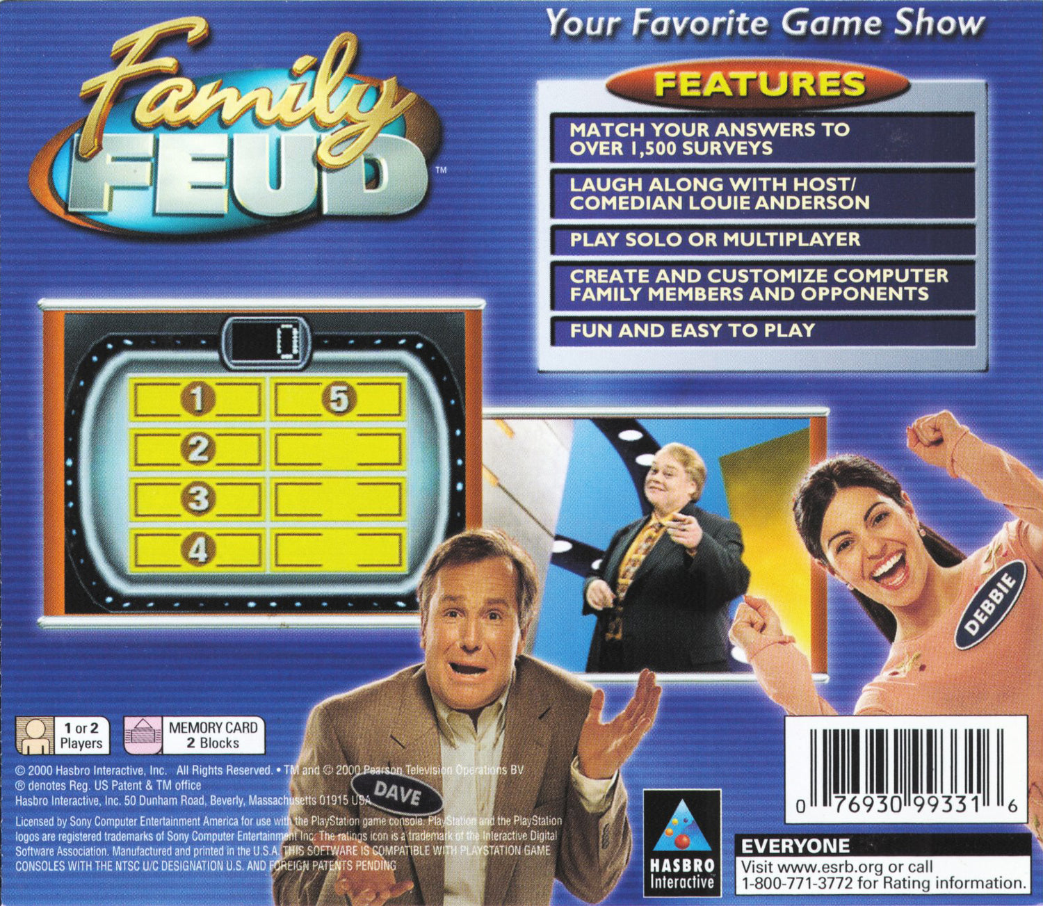 Family Feud - Playstation