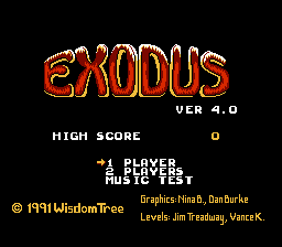 Exodus Journey to the Promised Land - NES