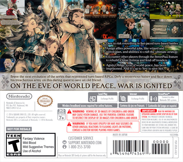Bravely Second: End Layer - Nintendo 3DS - Retro Island Gaming