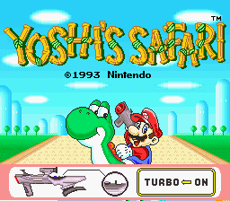 Yoshi's Safari - Super Nintendo - Retro Island Gaming