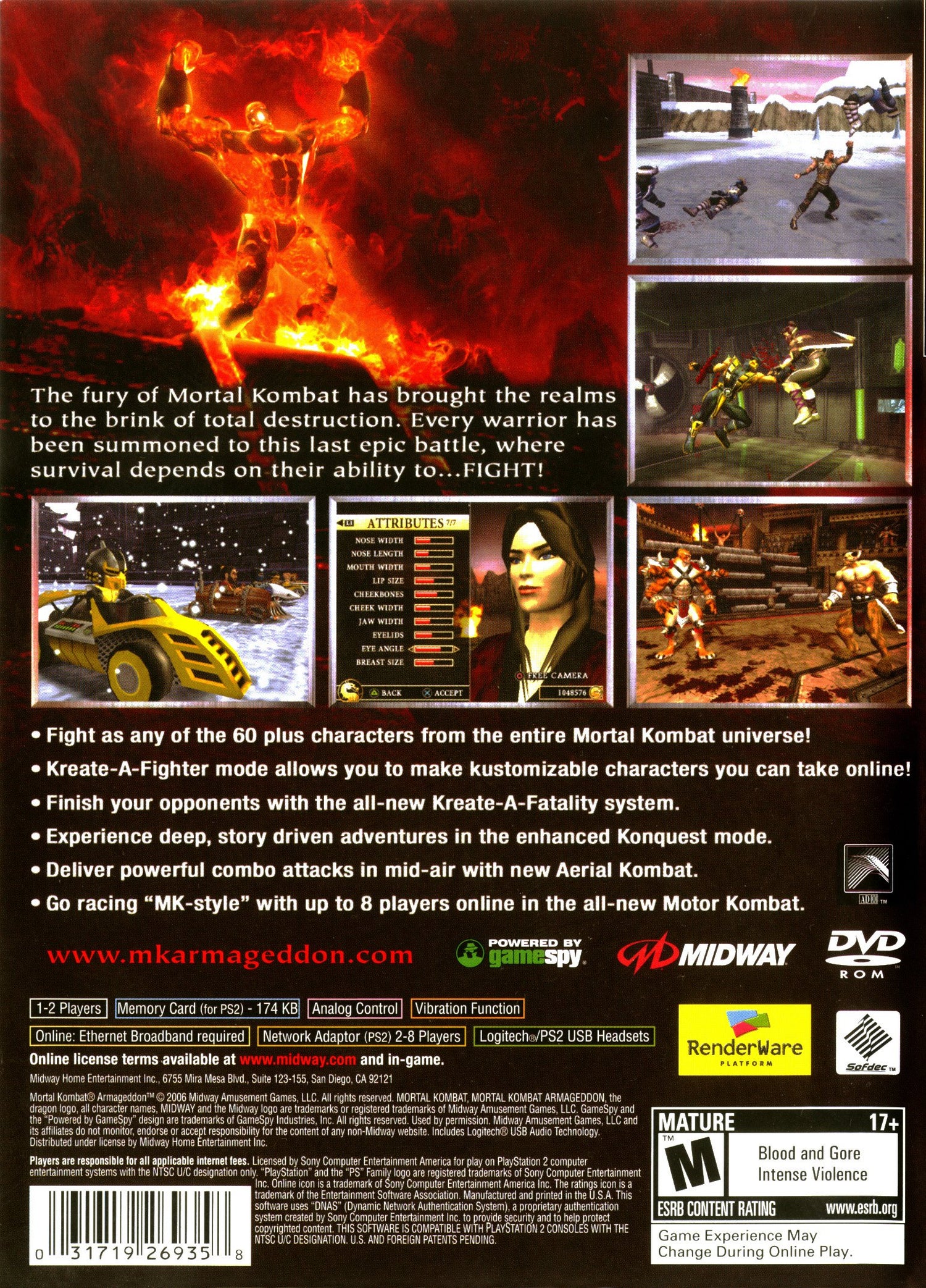 Mortal Kombat Armageddon [Greatest Hits] - Playstation 2