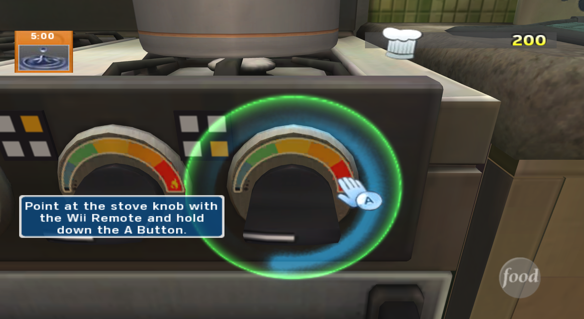 Food Network: Cook or Be Cooked - Wii