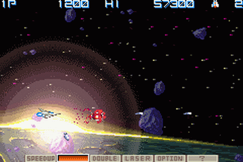 Gradius Galaxies - GameBoy Advance
