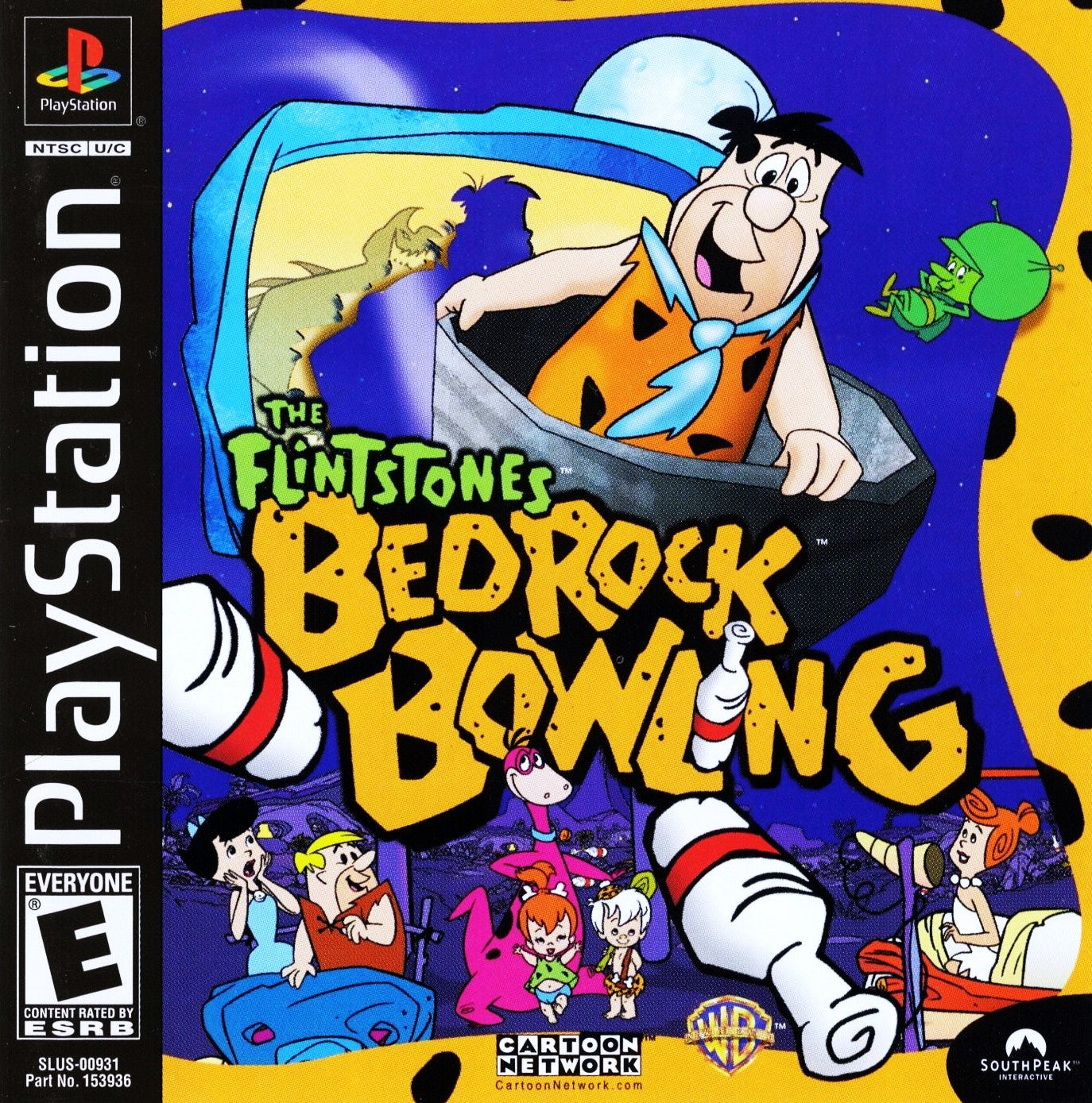 Los Picapiedra Bedrock Bowling - Playstation
