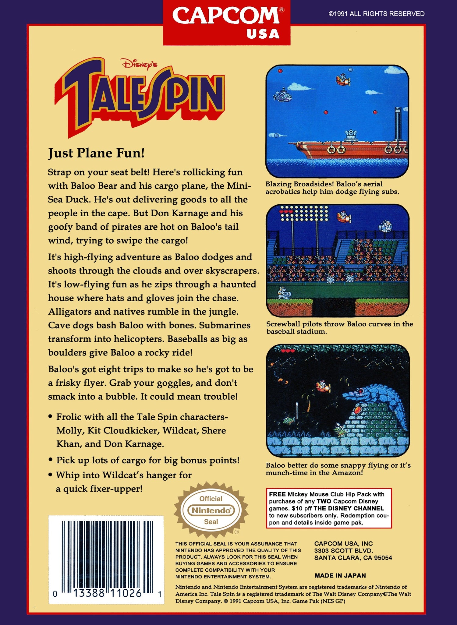 TaleSpin - NES