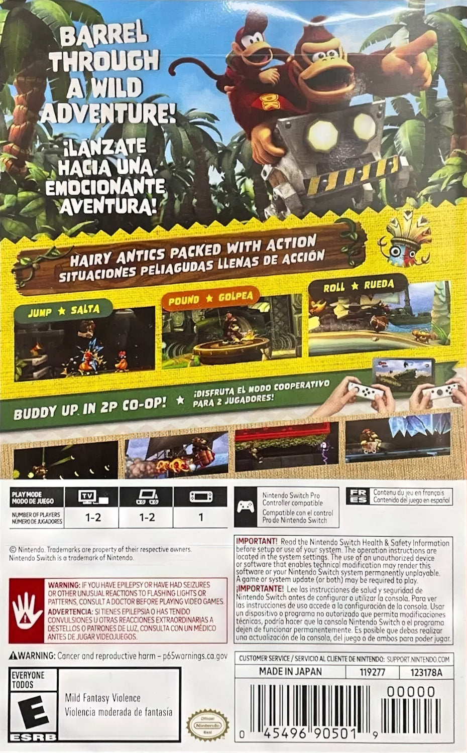 Donkey Kong Country Returns HD - Nintendo Switch