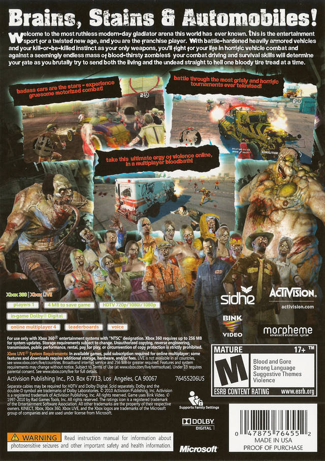 Blood Drive - Xbox 360