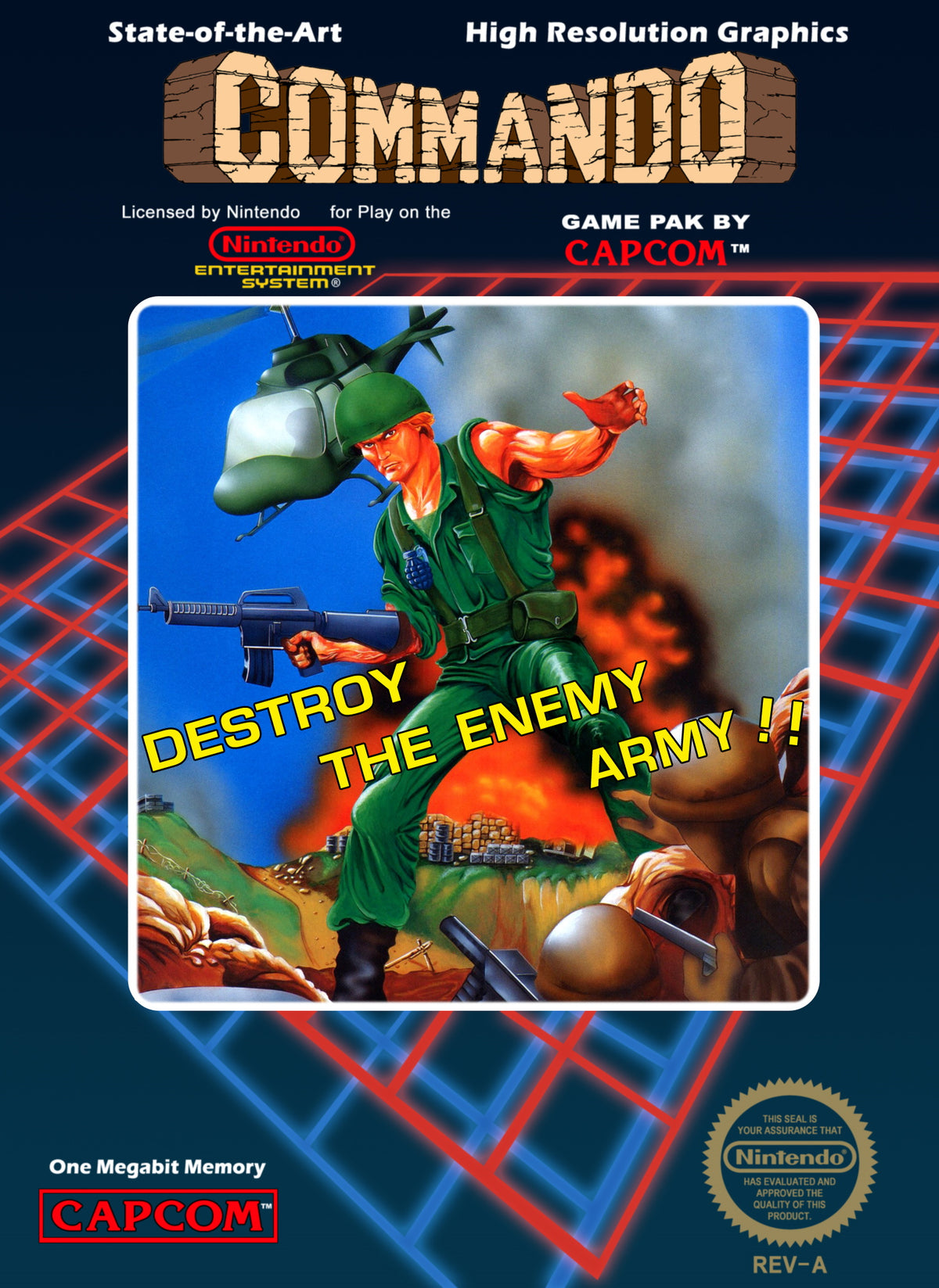 Commando - NES - Retro Island Gaming