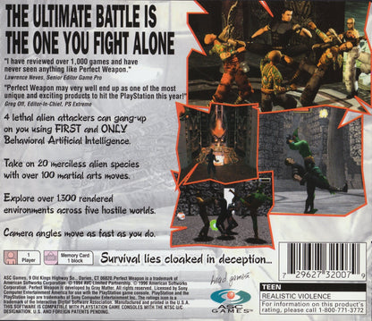 Perfect Weapon - Playstation