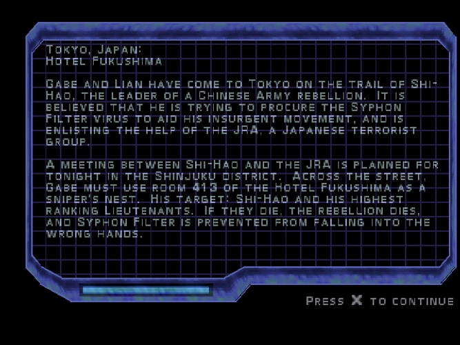 Syphon Filter 3 [Greatest Hits] - Playstation