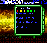 NASCAR 2000 - GameBoy Color
