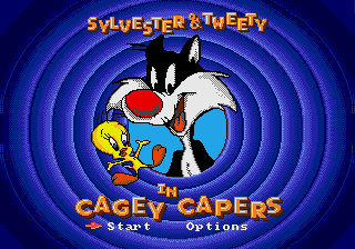 Sylvester and Tweety in Cagey Capers - Sega Genesis